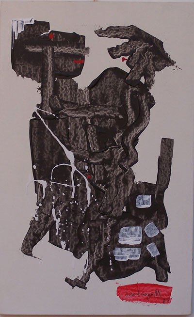 Bestiale, olio, 30×40 cm