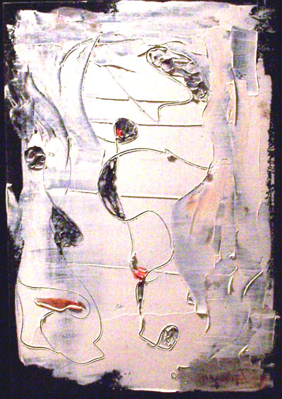 Incontri, olio, 40×50 cm