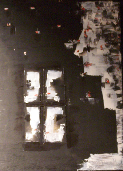 Senza titolo, olio, 40×50 cm